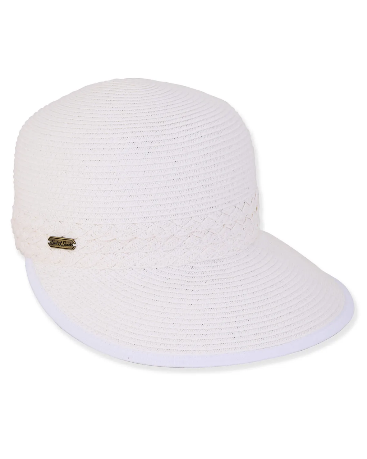 2024 Sun N Sand Molly Women's Paper Braid Cap Hat - Hh3179