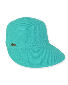 2024 Sun N Sand Molly Women's Paper Braid Cap Hat - Hh3179