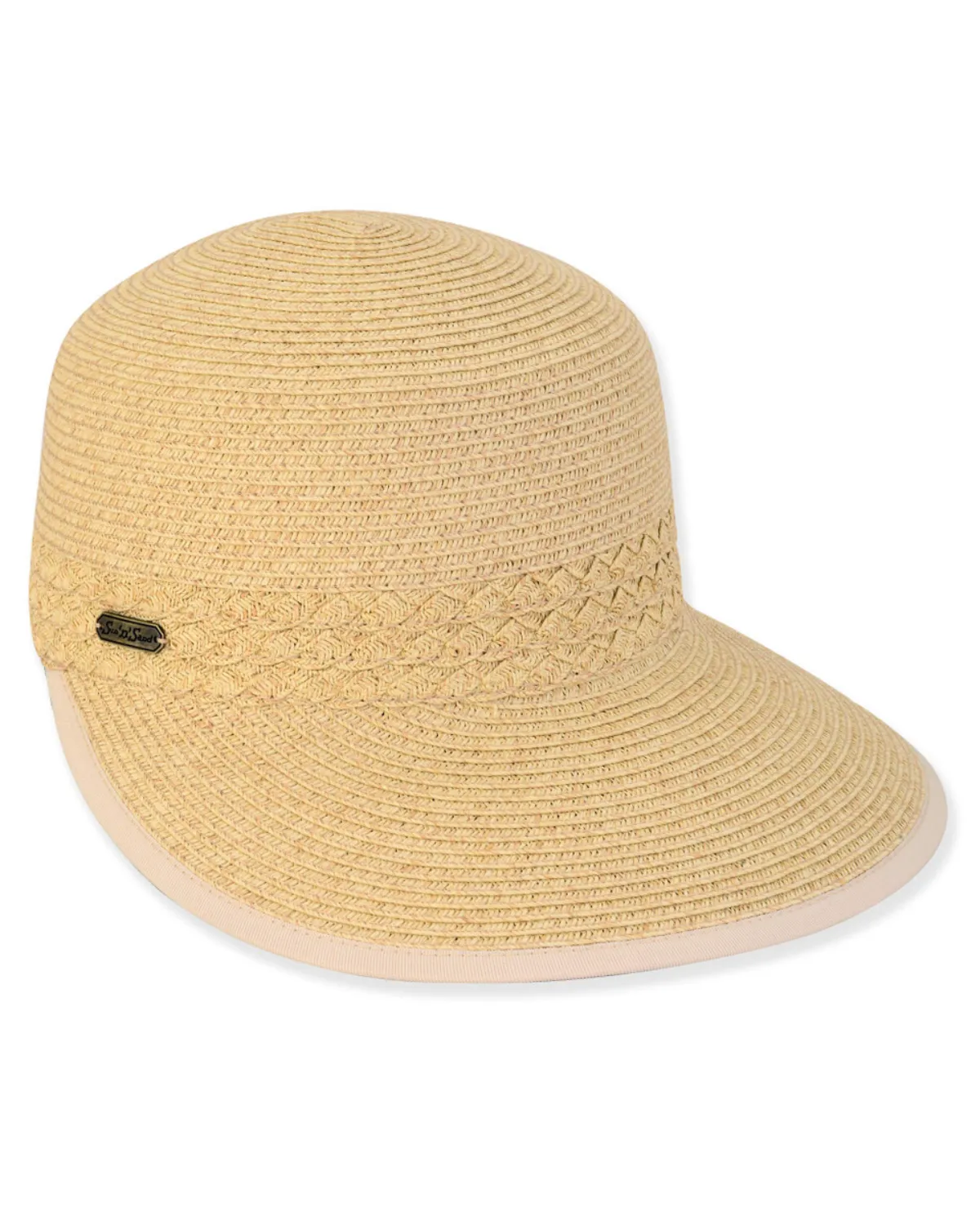 2024 Sun N Sand Molly Women's Paper Braid Cap Hat - Hh3179