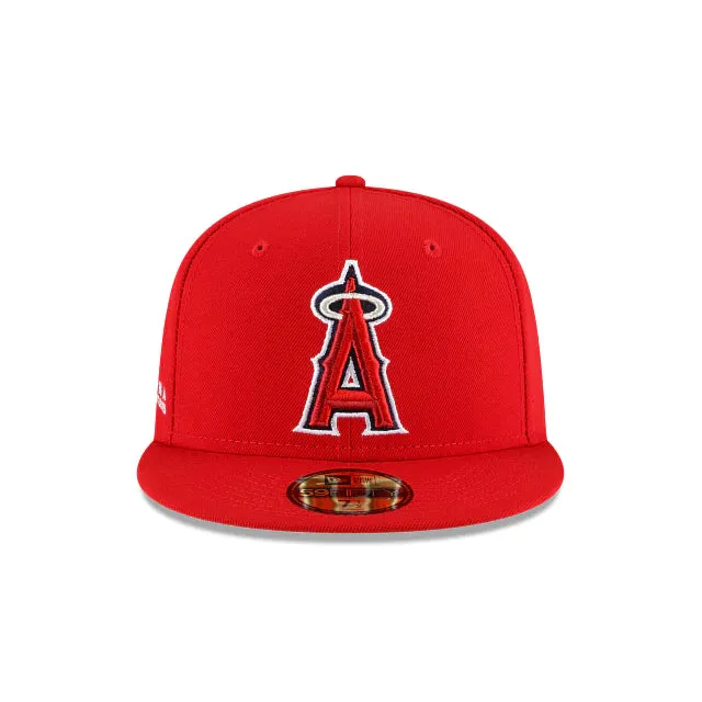 [60194093] Los Angeles Angels Alpha Industry Red 59FIFTY Mens Fitted Hat