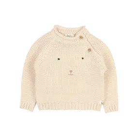 6401-NB TEDDY JUMPER-Ecru