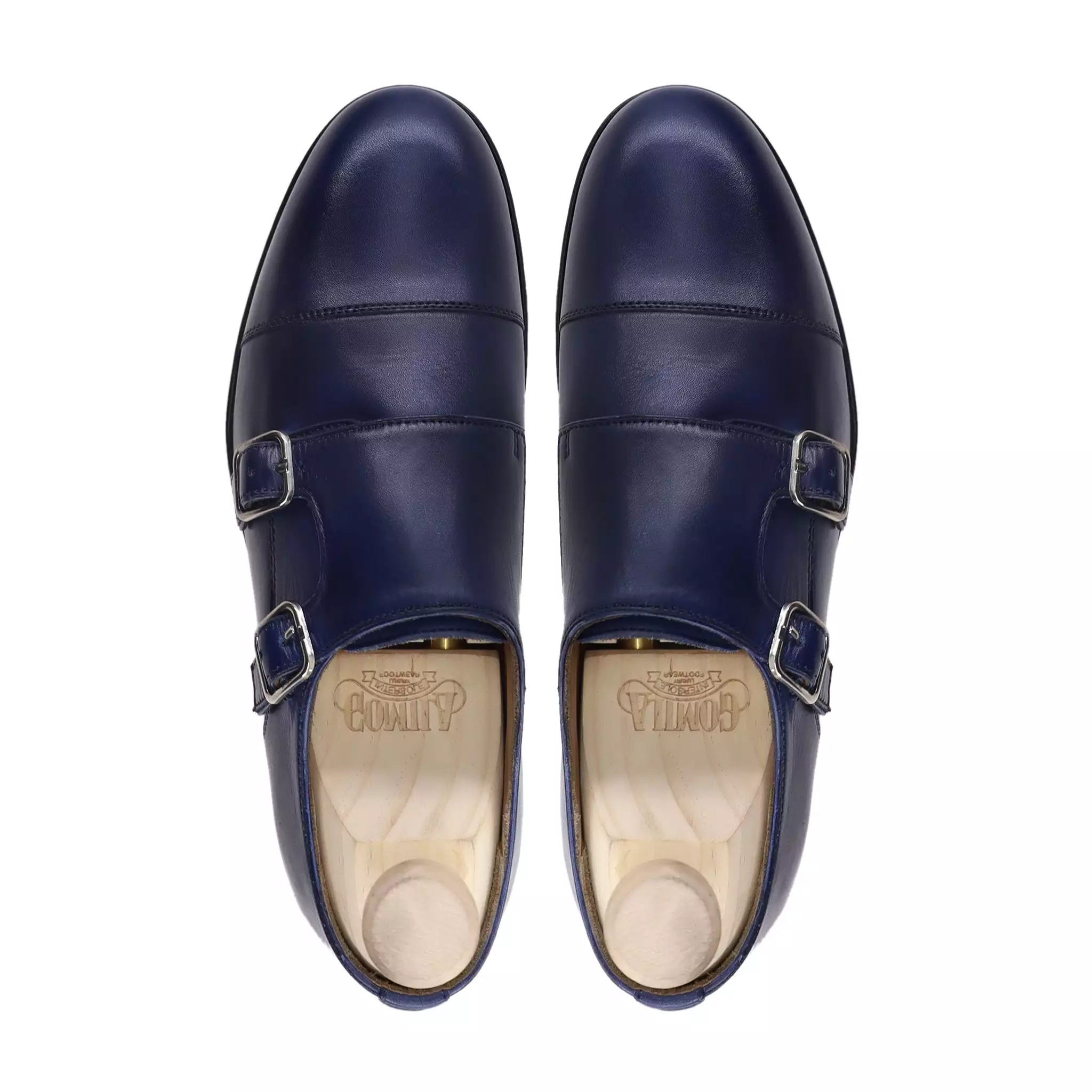 ADRIA - DARK BLUE DOUBLE MONKSTRAP