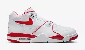 Air Flight '89 OG Mens Lifestyle Shoes (White/Varsity Red/Wolf Grey)