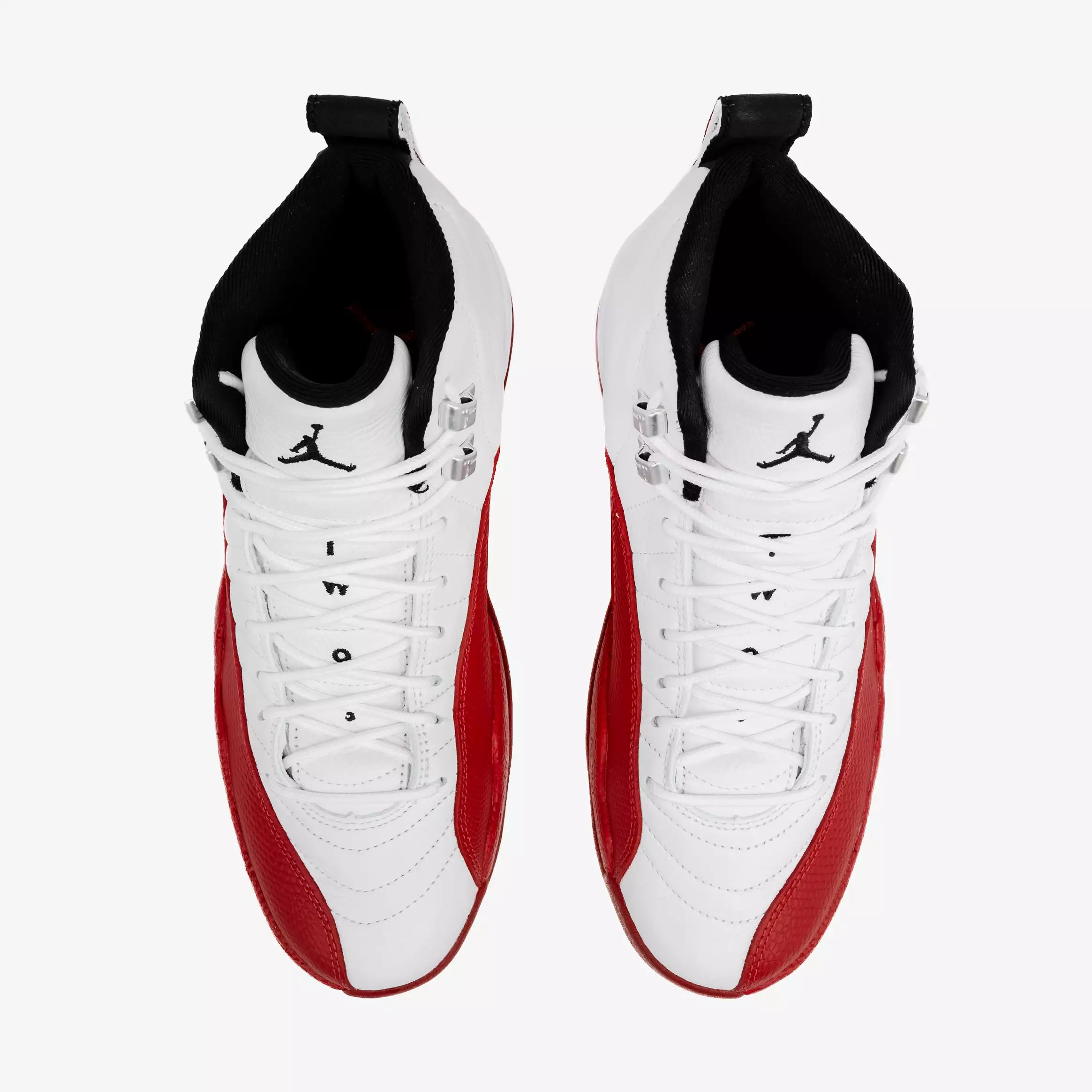 Air Jordan 12 Retro Cherry Red Mens Lifestyle Shoes (Red/White)