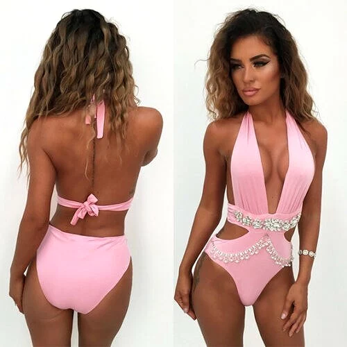 AshoreShop Womens One Piece More than Sexy Monokini Swimsuit