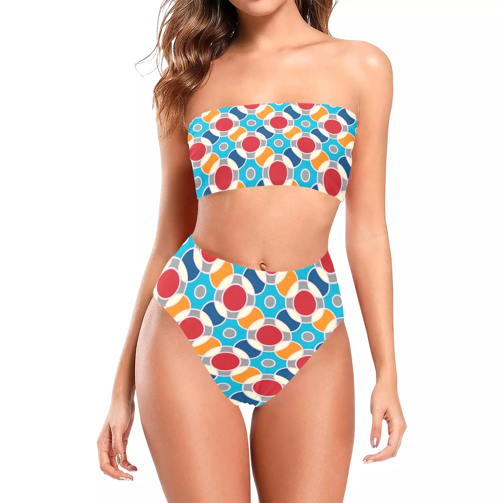 atomic3 Chest Wrap Bikini Swimsuit (Model S36)