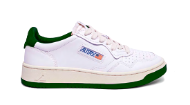 Autry Action Shoes 01 Bicolour AULM BB39 Green & White