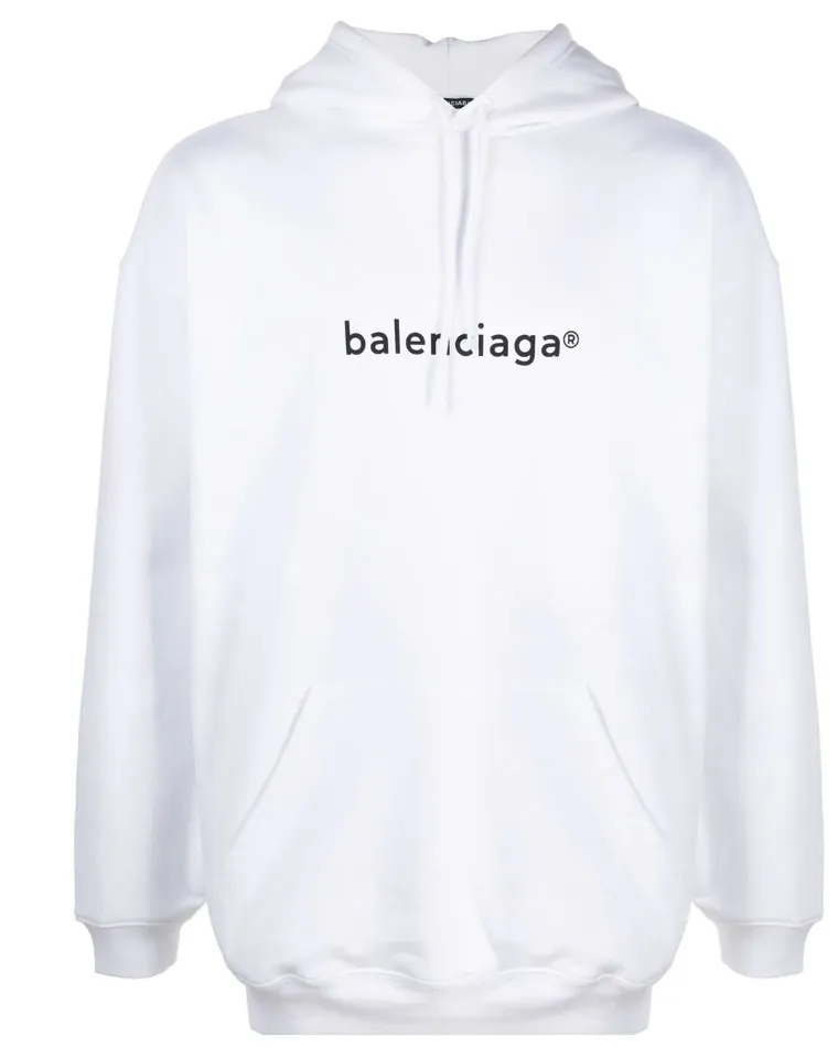 BALENCIAGA  |Street Style Long Sleeves Plain Cotton Logo Skater Style