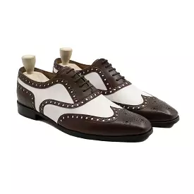 BANJUL - FUSION OF DARK BROWN AND WHITE OXFORD