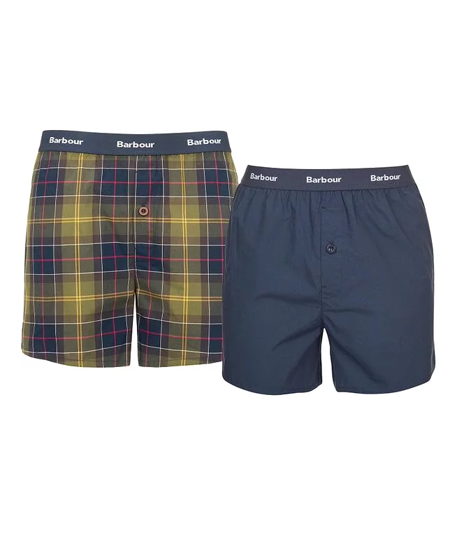 Barbour Tartan Boxer Short Set