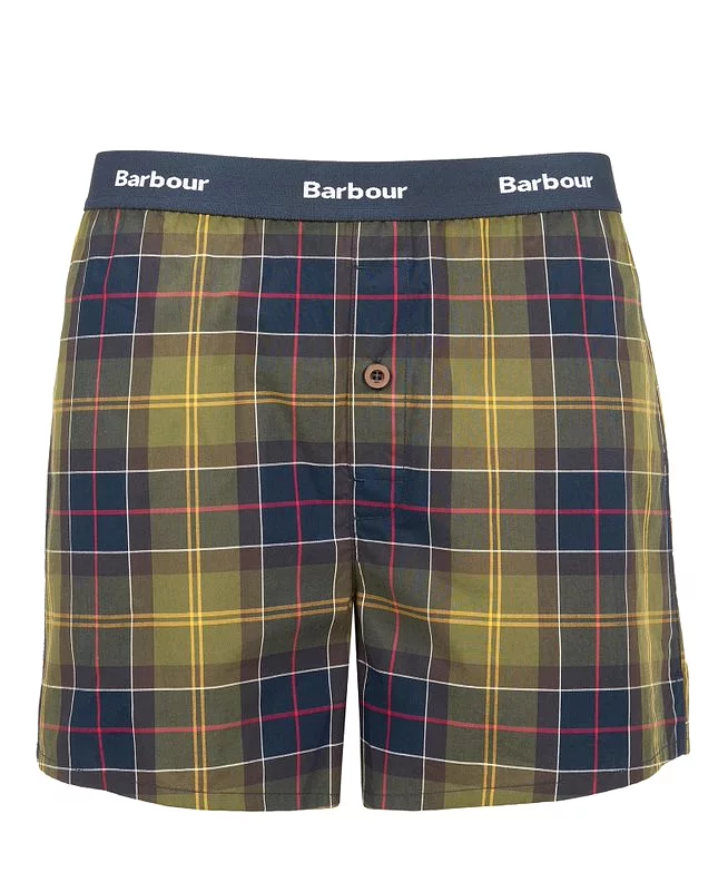 Barbour Tartan Boxer Short Set