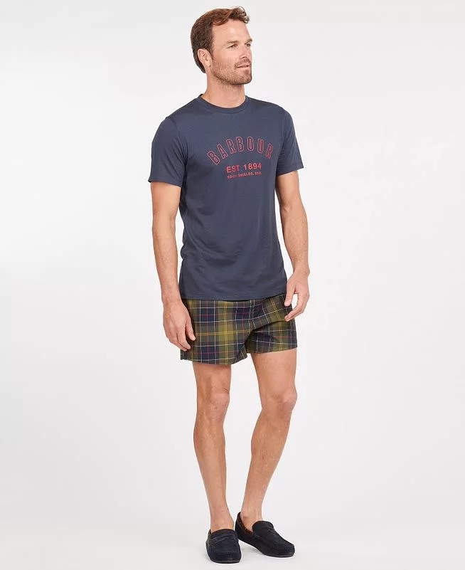 Barbour Tartan Boxer Short Set