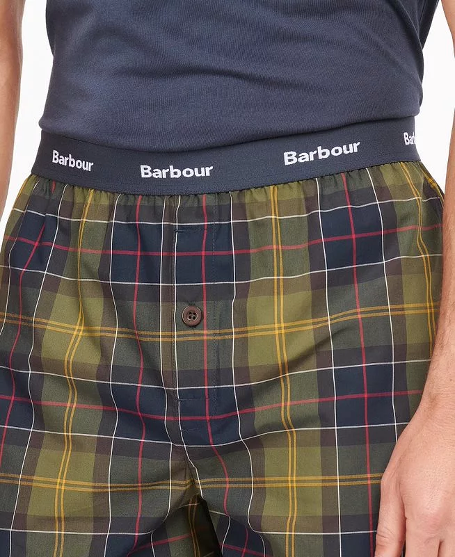 Barbour Tartan Boxer Short Set