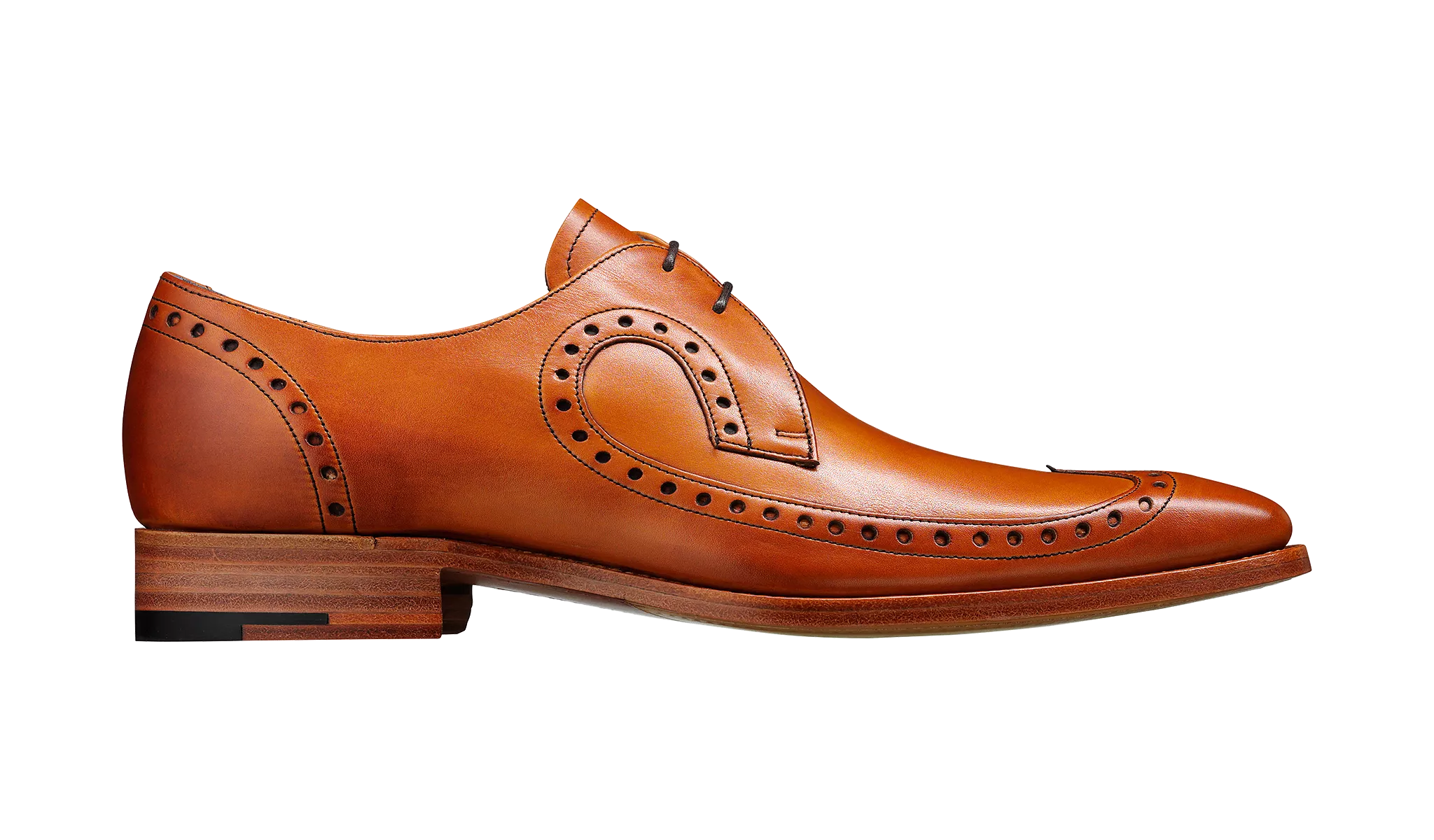 Barker Woody Long-wing  Brogue Derby - Cedar Calf