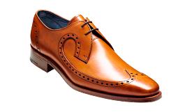 Barker Woody Long-wing  Brogue Derby - Cedar Calf