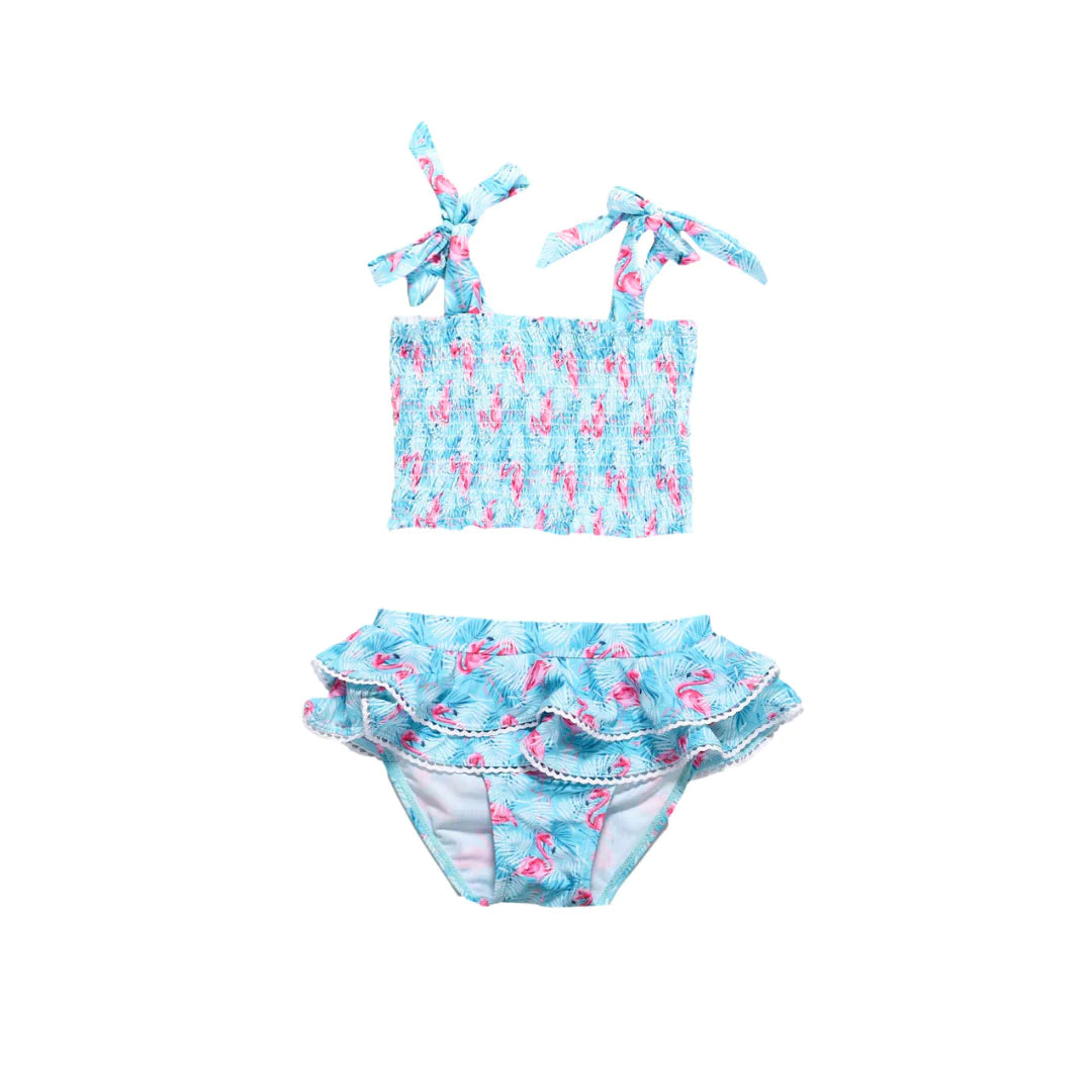 Blueberry Bay Swim - Suntime Villa Two Piece Swimsuit