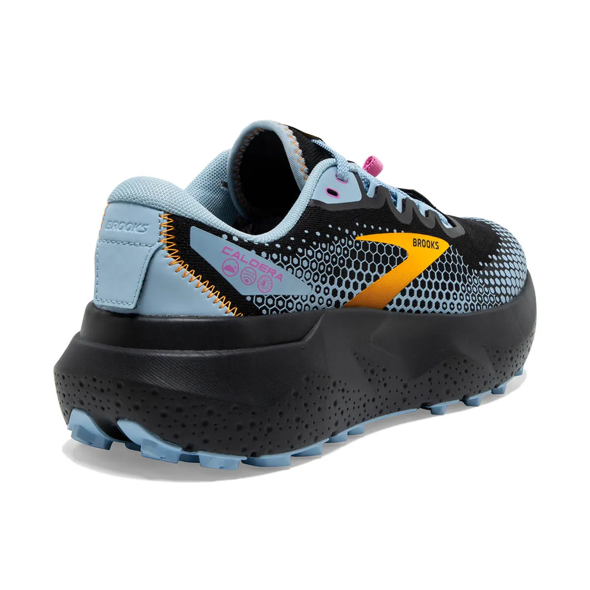 Brooks Caldera 6 Womens | Black/blue/yellow