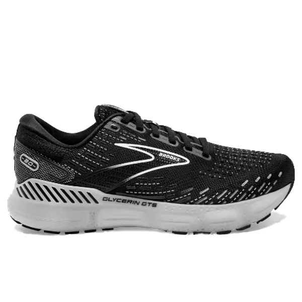 Brooks Men's Glycerin GTS 20 Black/White