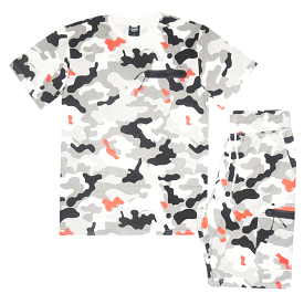 Camo Short Set (Grey) /C9