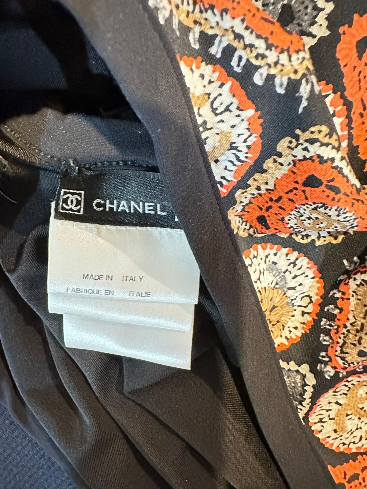 Chanel 09P CC Logos One Piece Swim Bathing Suit FR 36 US 4