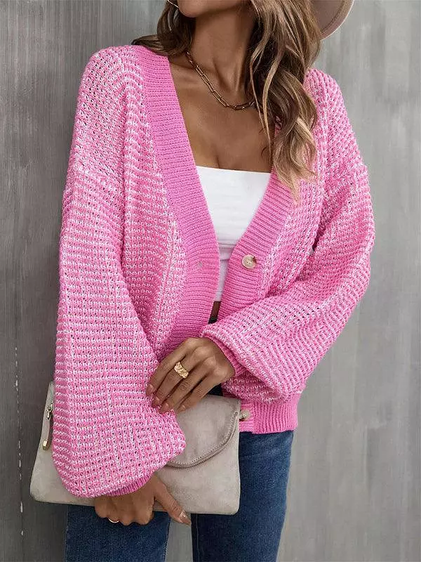 Cropped Amazon Cardigan Sweater