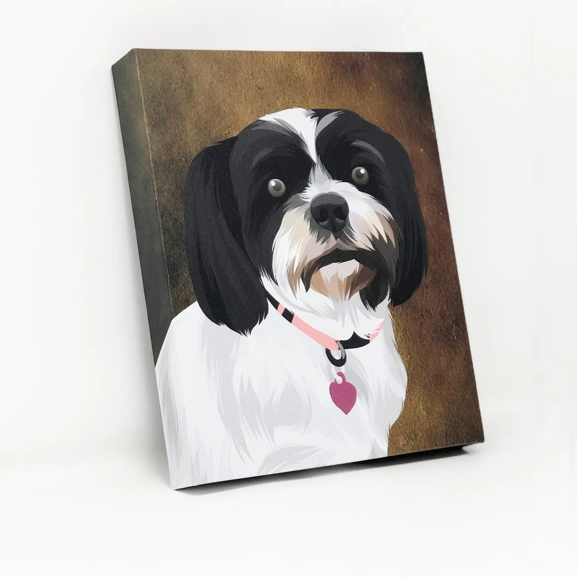 Custom Pet Portrait Canvas Wraps