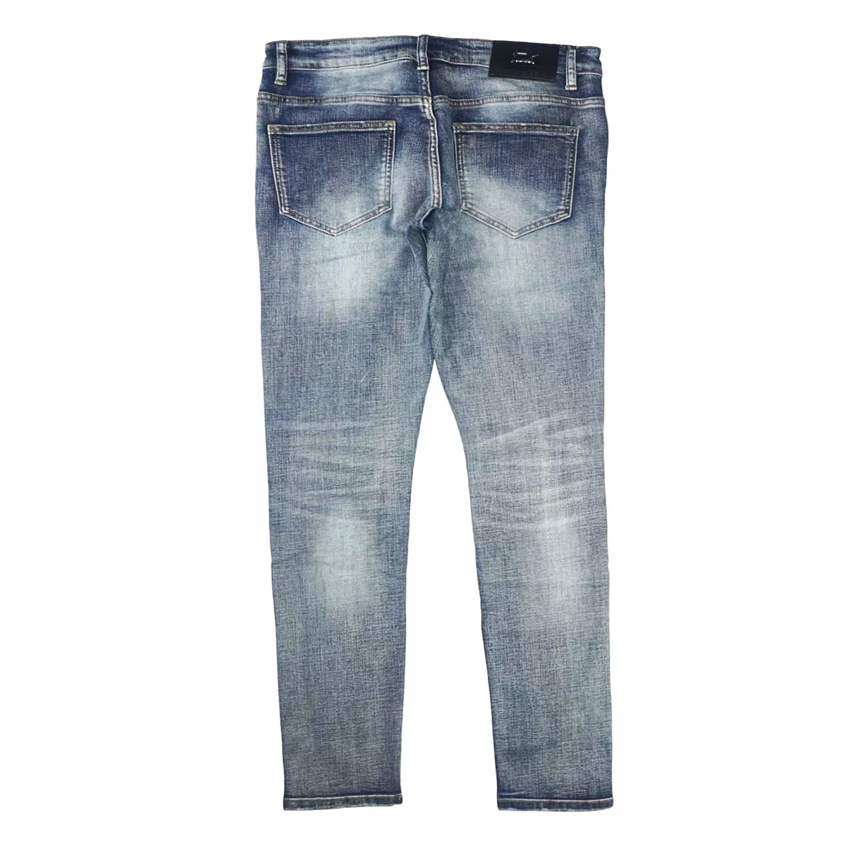 Da Vinci Patchwork Premium Stretch Denim (Lt Blue) /C1