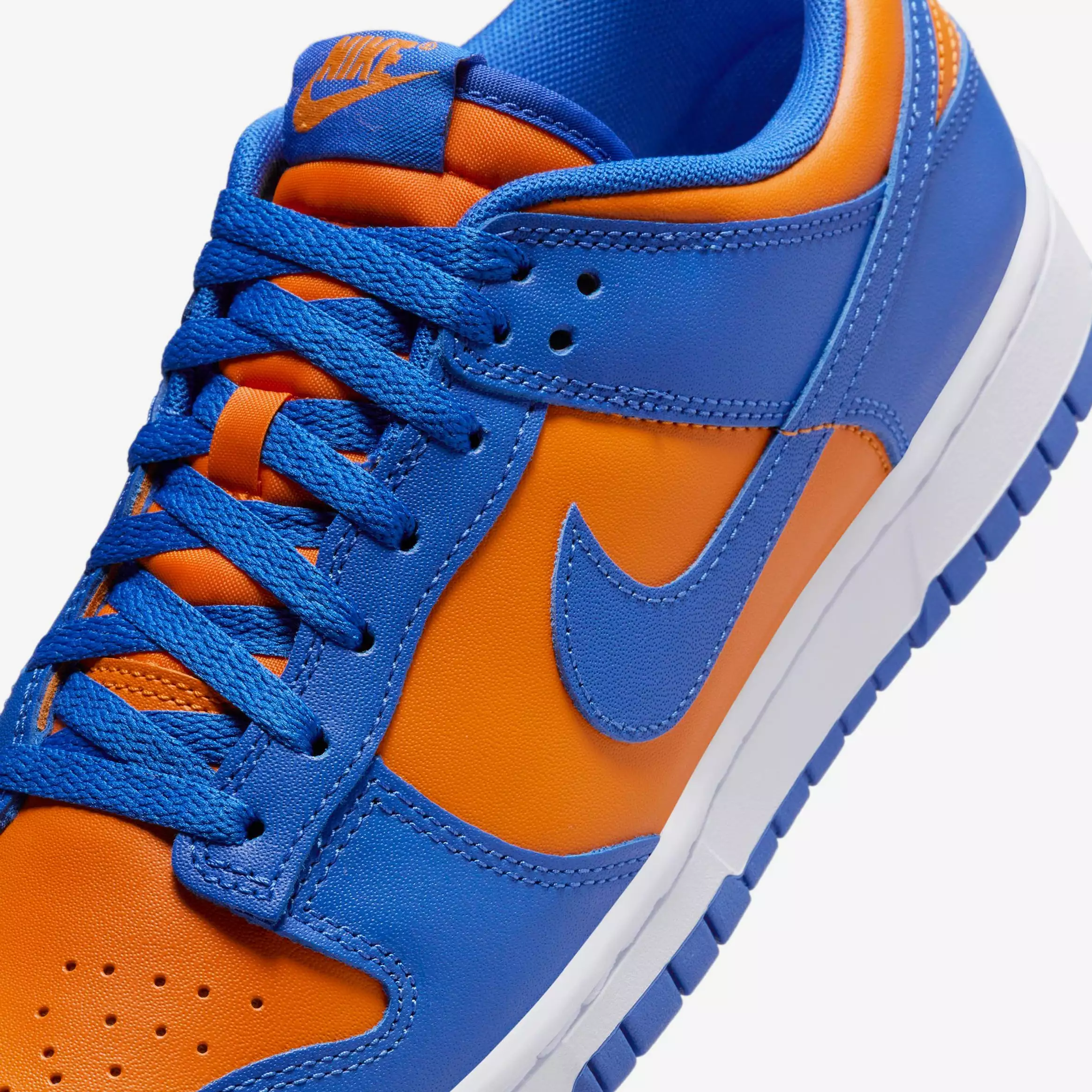 Dunk Low Mens Lifestyle Shoes (Bright Ceramic/Team Royal/University Red )