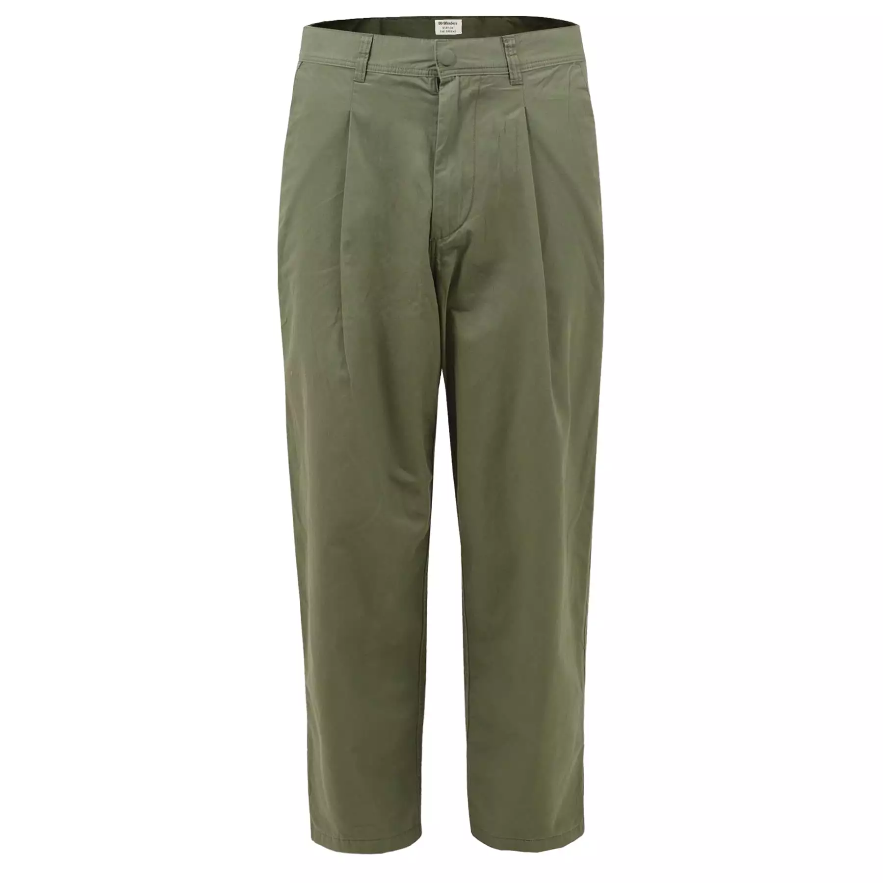 Embroidered Patch Chino Green - W22