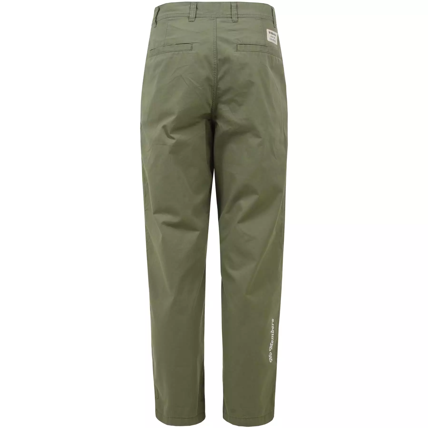 Embroidered Patch Chino Green - W22