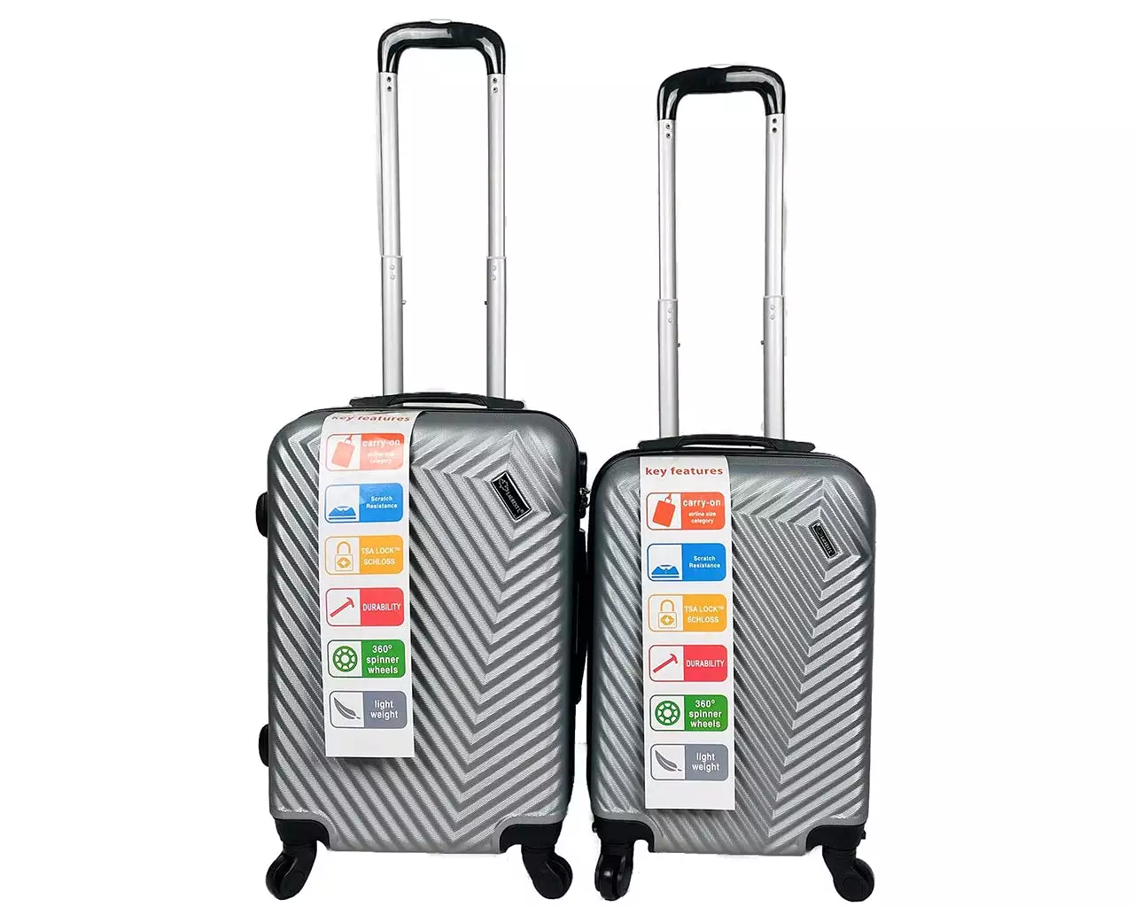 Hard Shell Lightweight Suitcase Set 18/20