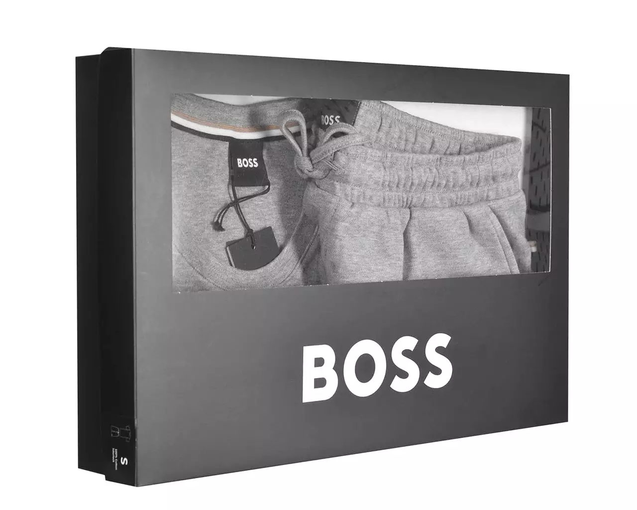 Hugo Boss 50472816 Relaxed Fit T-Shirt & Shorts Set Grey