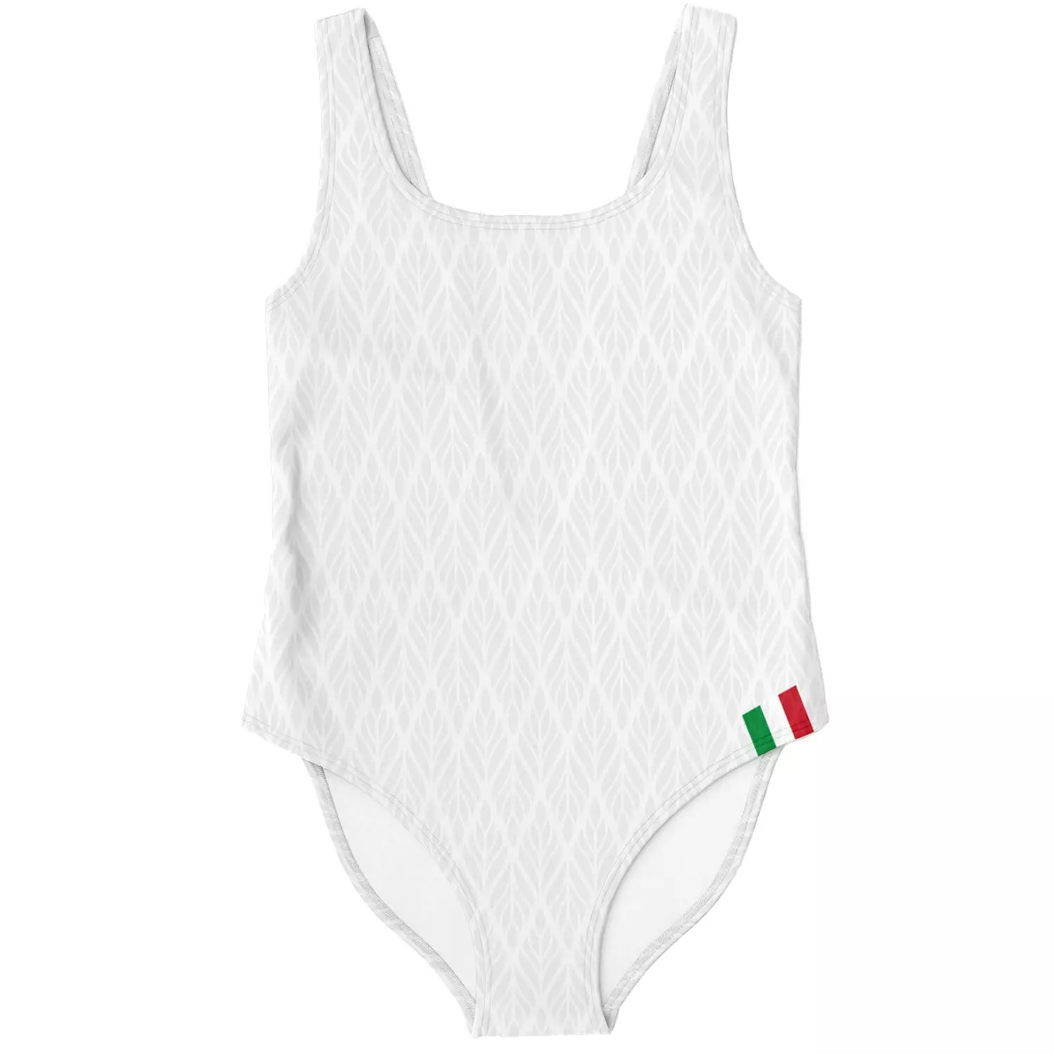 Italia One-Piece Swimsuit white