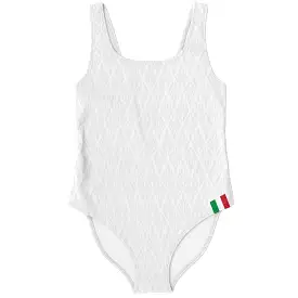 Italia One-Piece Swimsuit white