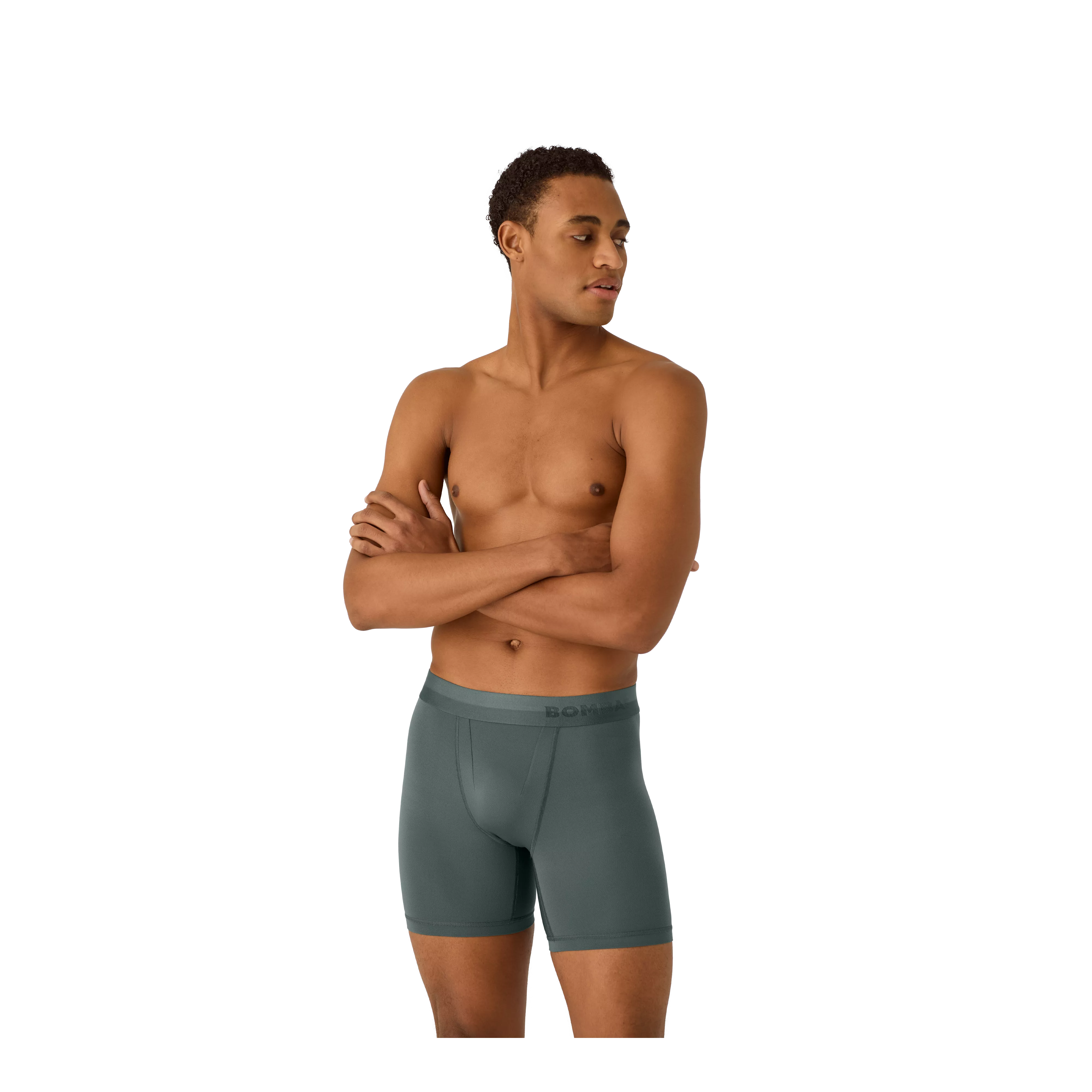 Men's Active Flyless Boxer Brief