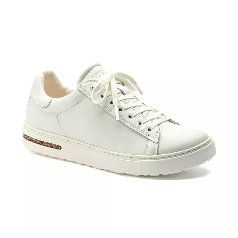 Men's Bend White Leather