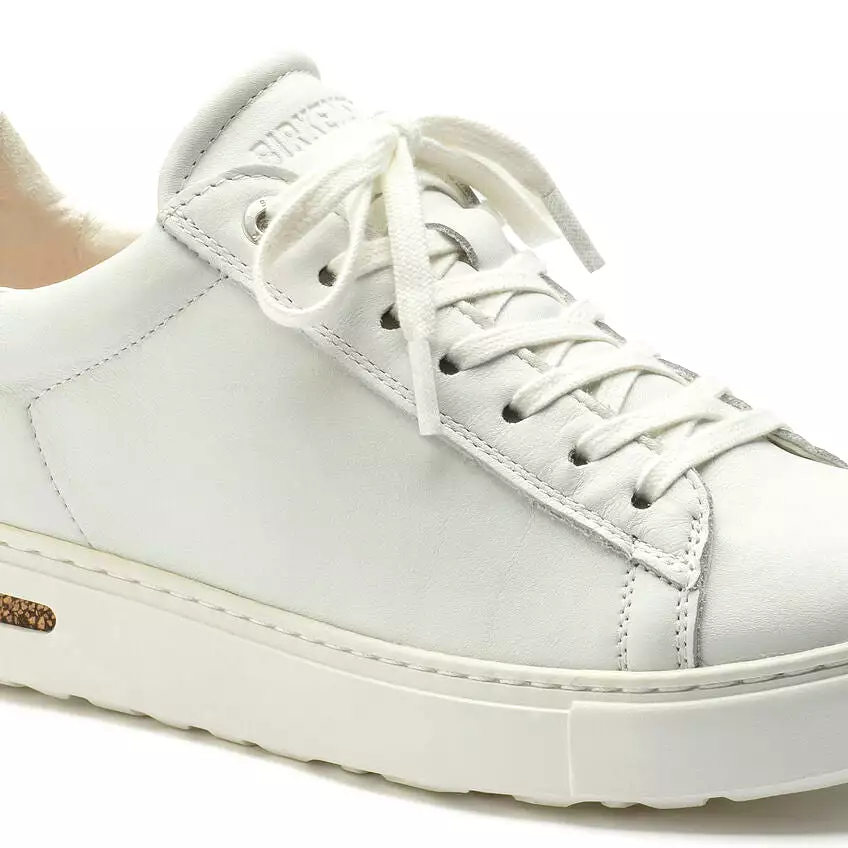 Men's Bend White Leather