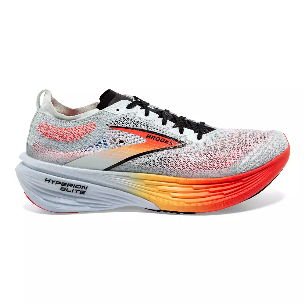 Men's Brooks Hyperion Elite 4, Illusion Blue/Coral/Orange, 10 D Medium