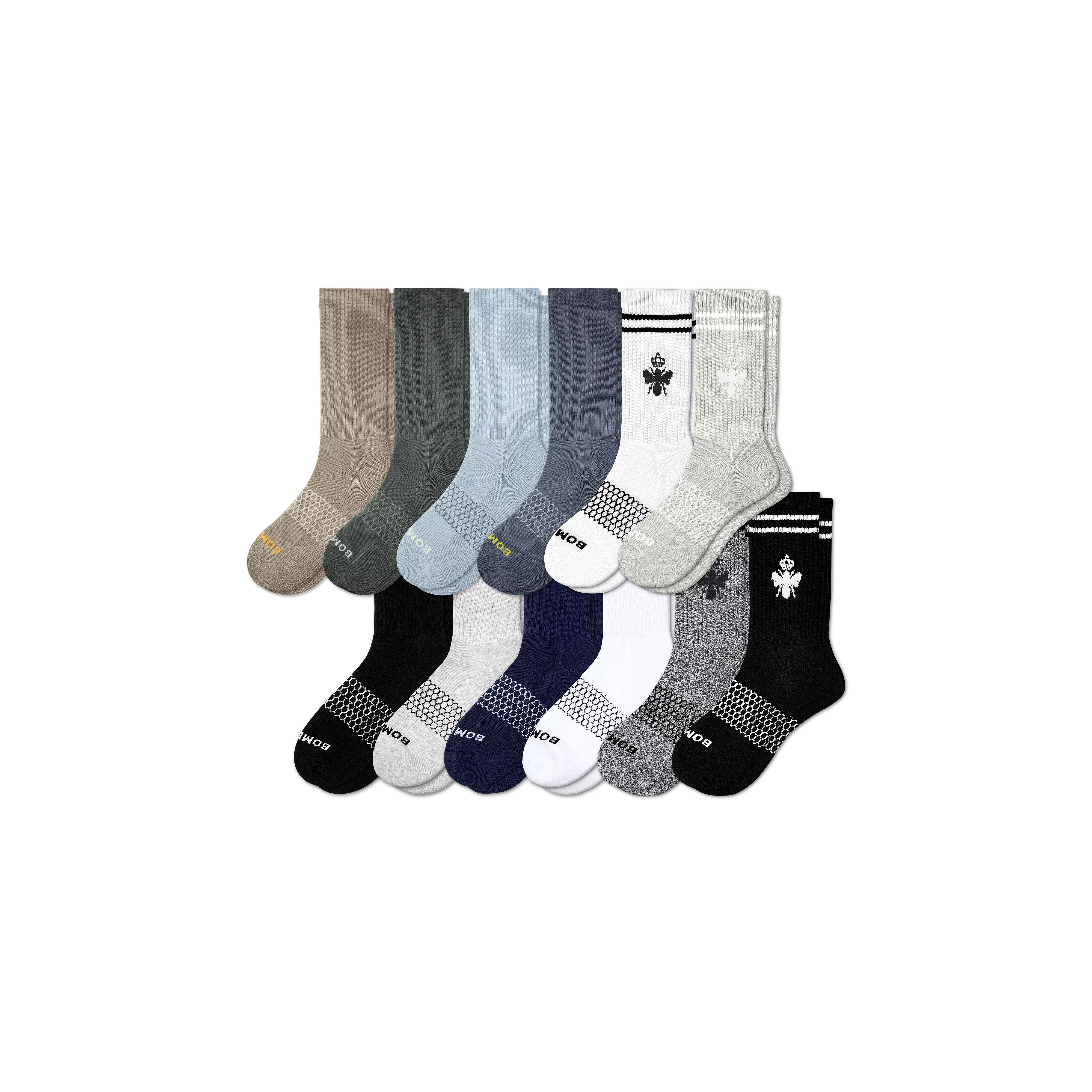 Men's Calf Sock 12-Pack