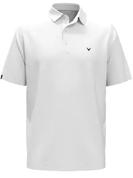 Mens Chevron Foulard Print Golf Polo