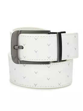 Mens Chevron Print Golf Belt