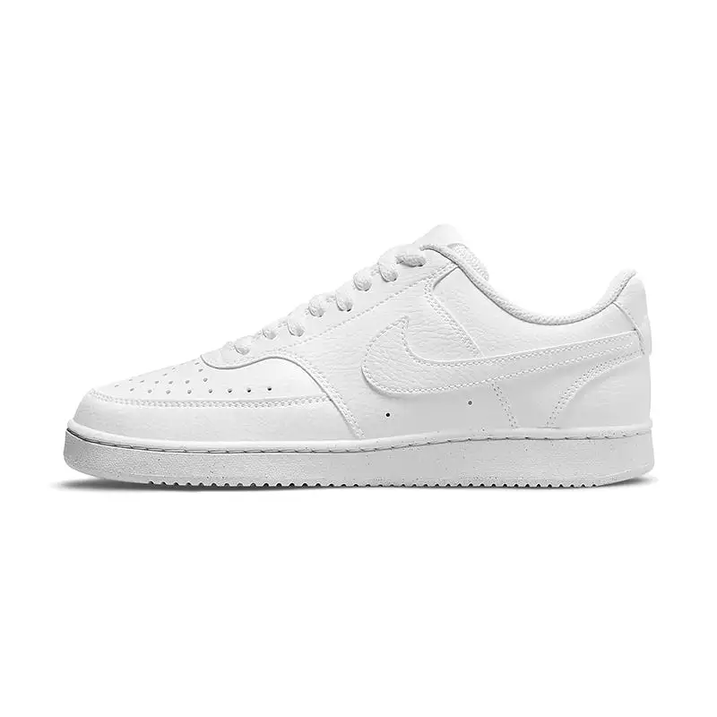 Men's Court Vision Low Next Nature White/White/White