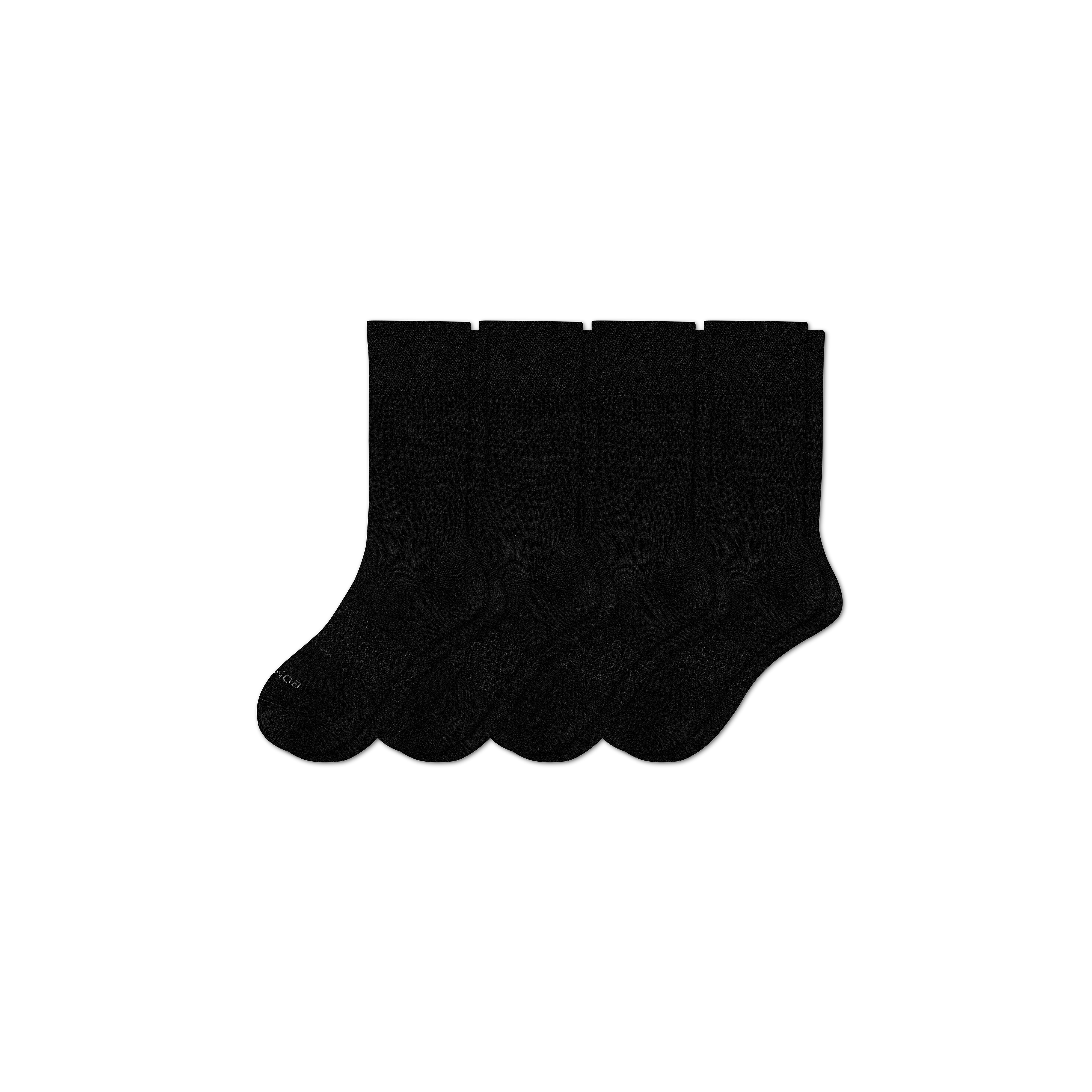 Men's Dress Calf Sock 4-Pack