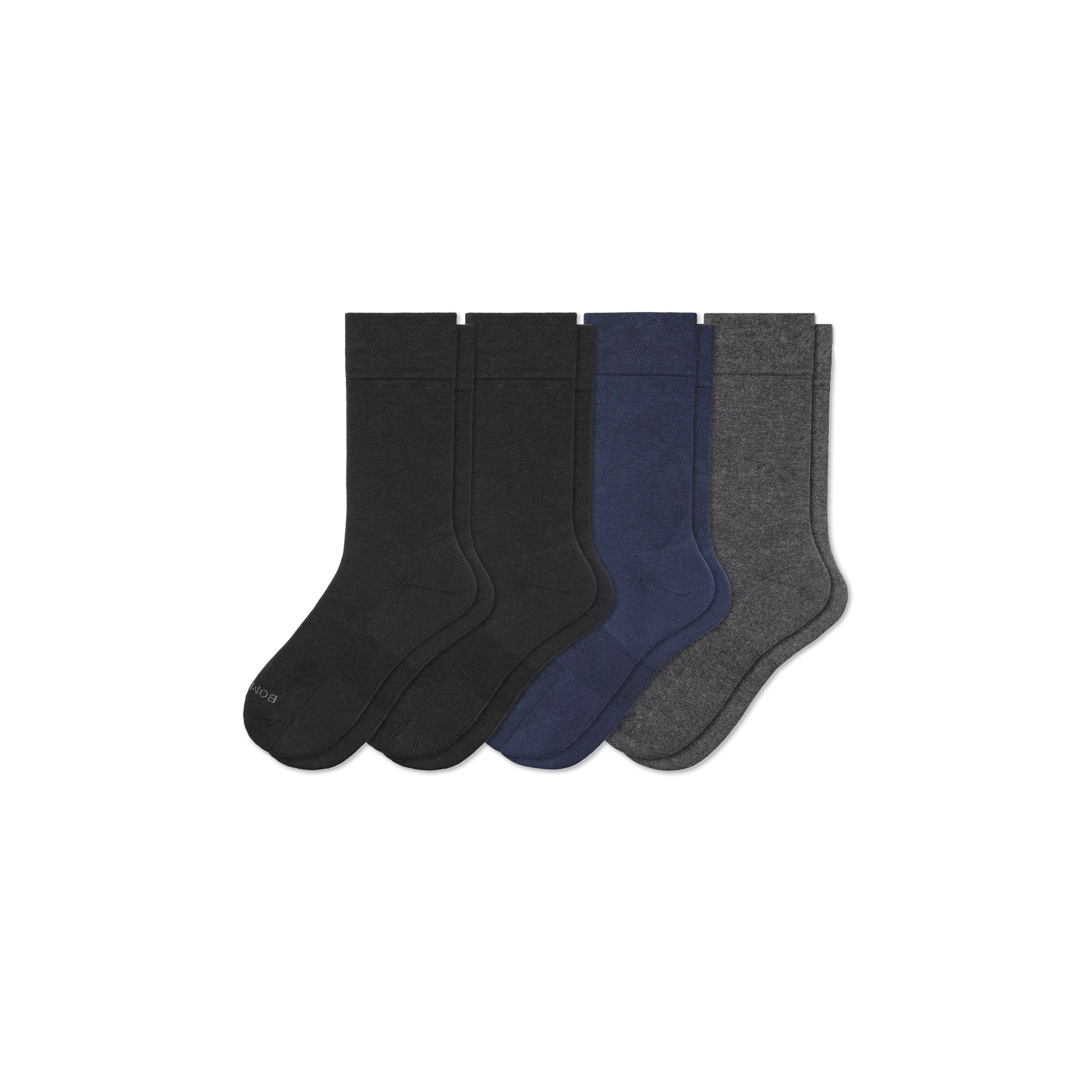 Men's Dress Calf Sock 4-Pack