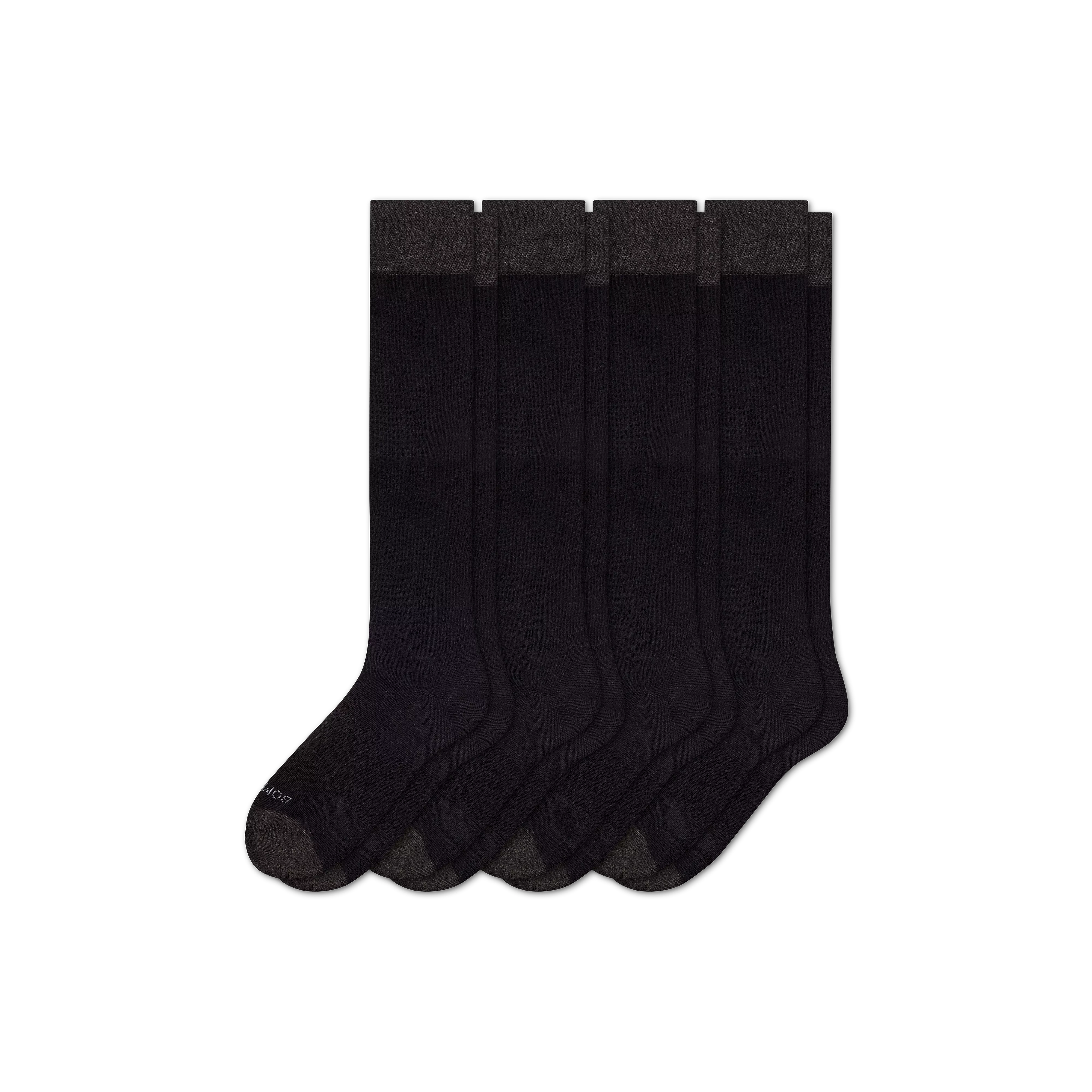 Men's Dress Over the Calf Sock 4-Pack