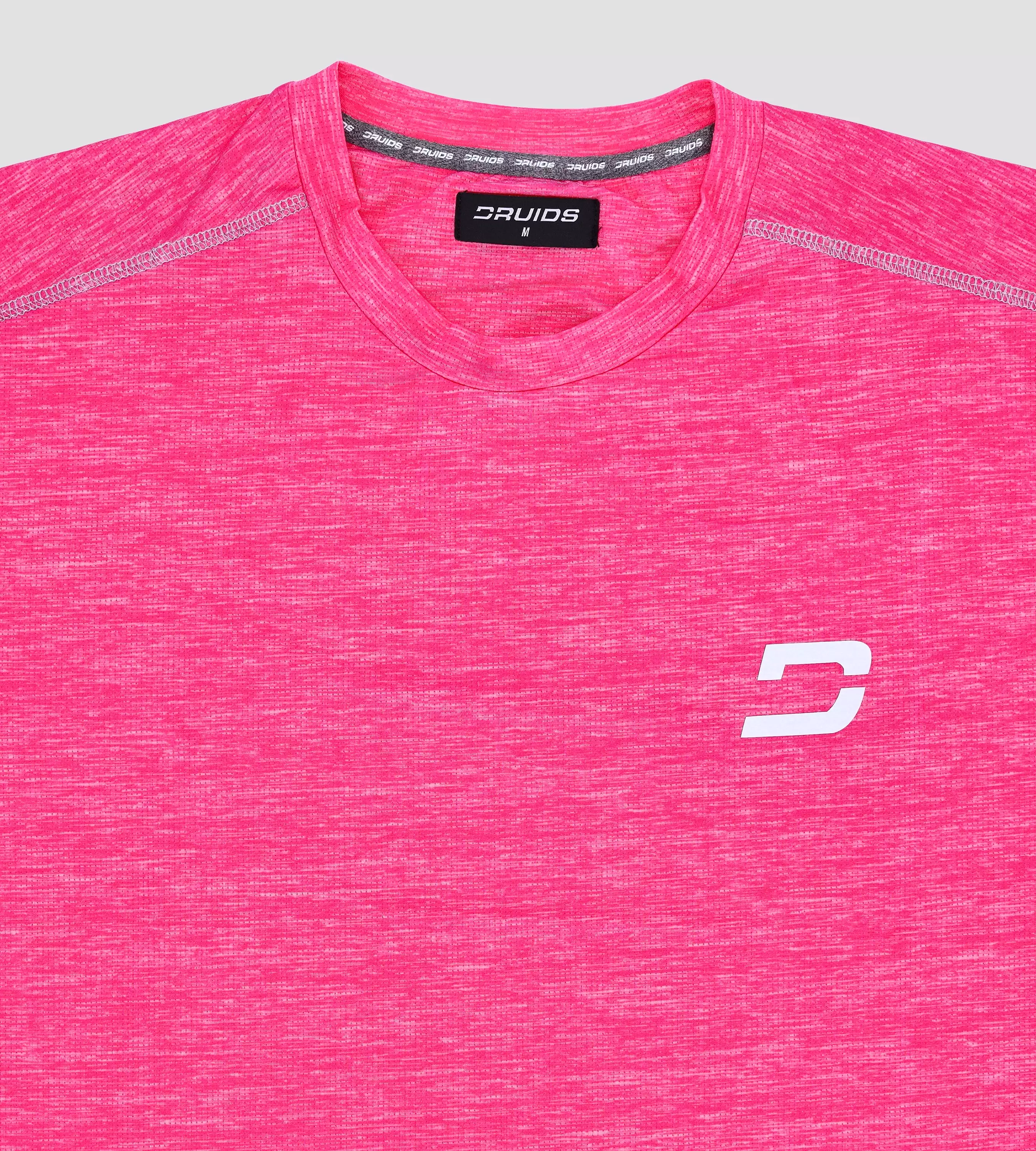 MEN'S FLEK STRETCH SPORTS T-SHIRT - PINK