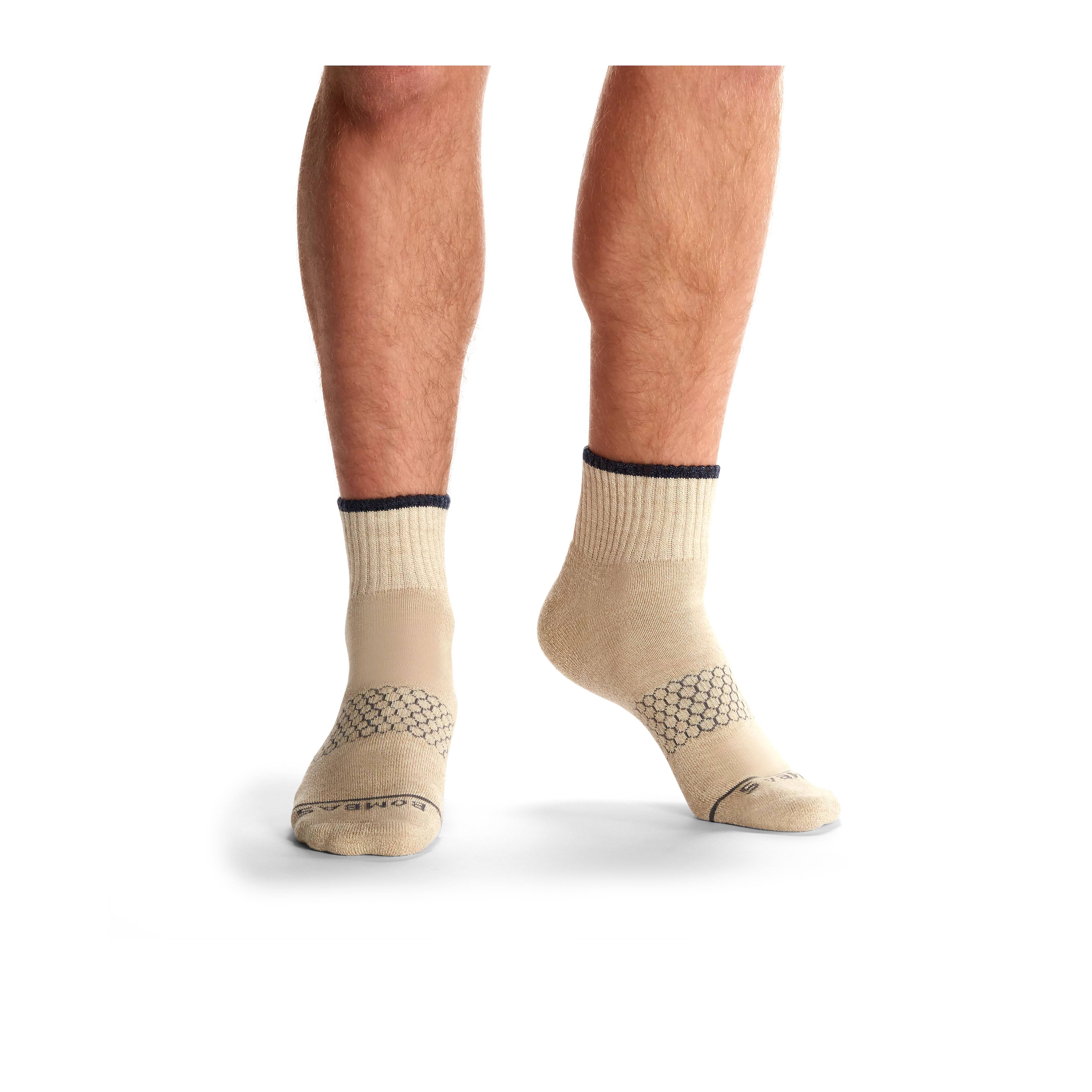 Men's Merino Wool Blend Quarter Sock 4-Pack