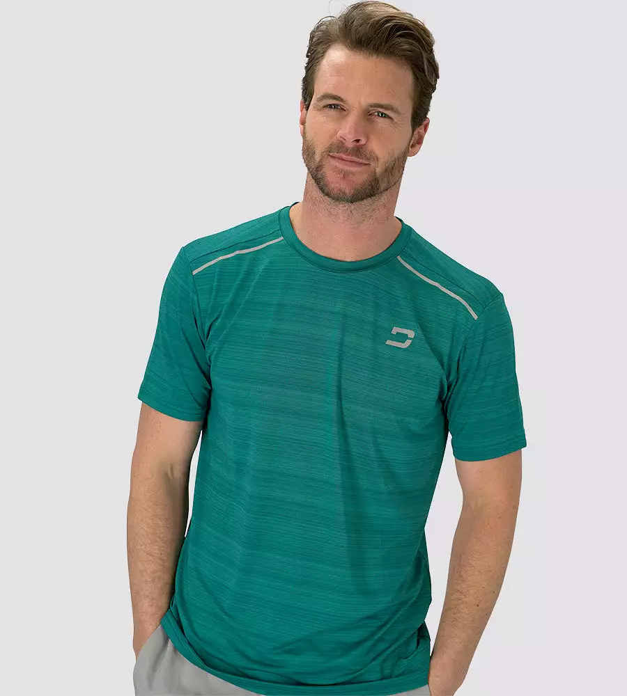 MEN'S MICRO SPORT T-SHIRT - GREEN