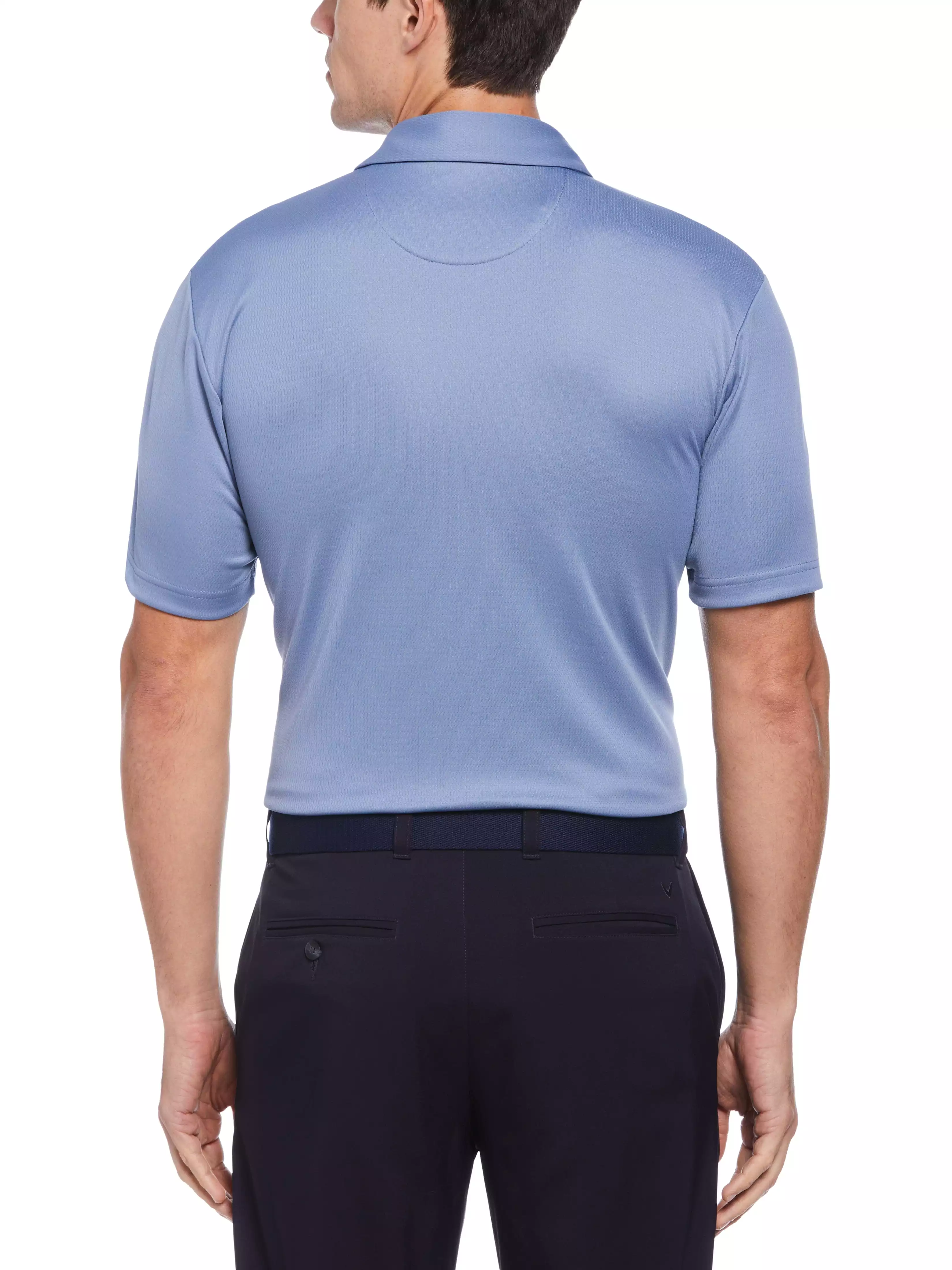 Mens Micro Texture Polo