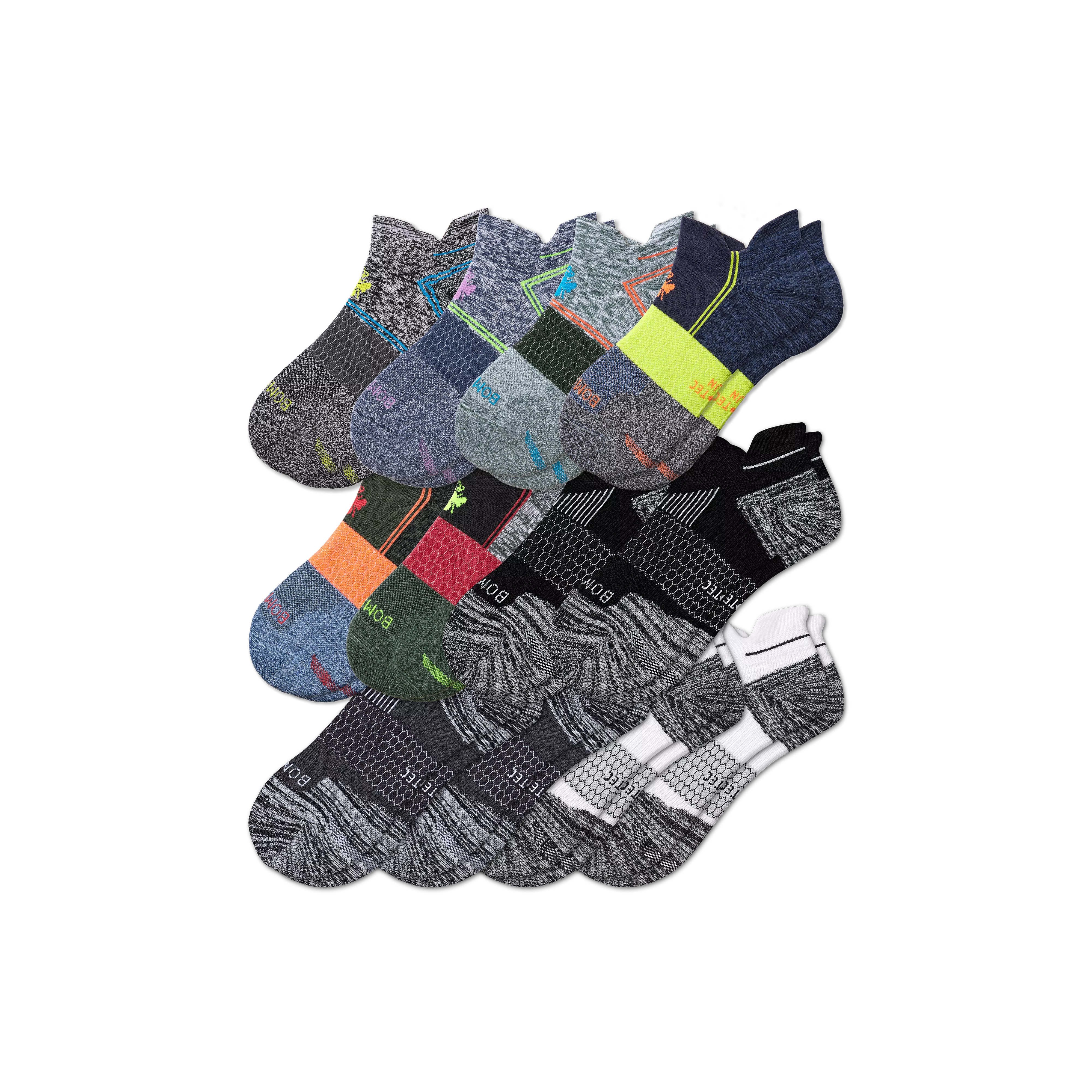 Men's Running Ankle Sock 12-Pack